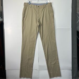 Frank’s made in USA‎ trim fit long inseam revolution plain front unhemmed khaki